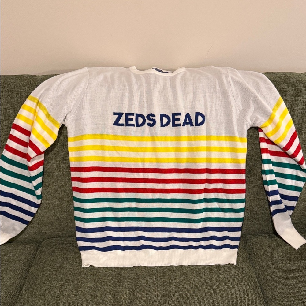 YNS Generic Multicolor Striped Crewneck Sweater